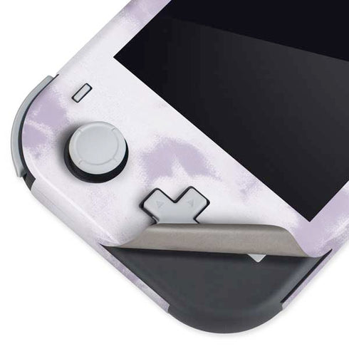 Purple and White Tie Dye Nintendo Switch Lite Skin